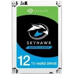 Resim Seagate ST12000VE001 Skyhawk 3.5" 12TB 7200RPM 256MB Sata 7/24 Harddisk 