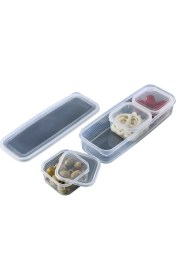 Resim Klassy Line Saklama Seti (3+1) 1,20 Lt +0,25 Lt*3 Lü Kahvaltılık Orta Boy 