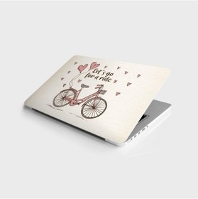 Resim Laptop Sticker Notebook Pc Kaplama Etiketi Lets Go For A Ride 