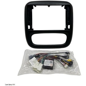 Resim Renault Traffic-opel Vivaro 2014-2021 9'' Multimedya Çerçevesi Yüksek Kalite 
