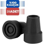 Resim Transformacion 24 4 Adet Baston Yürüteç Değnek Treking Ucu 2 Cm Çap 