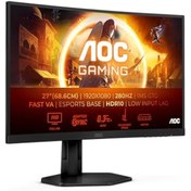 Resim AOC C27G4ZXU 27" 280 Hz 0,3 ms FreeSync HDR10 Yükseklik Ayarlı Fast VA Curved Oyuncu Monitörü 