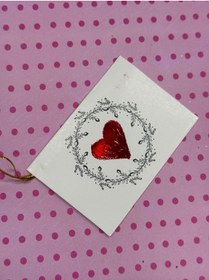 Resim demontecraft Hediye kartı not karti 6.5x9.5 ölçü 1 adet 