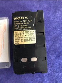 Resim Sony Np 77h 6v 2400mah Batarya Sony Video Kamera Bataryası 