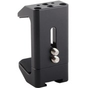 Resim Soğuk Ayakkabı İle Evrensel Güç Bankası Kelepçesi Alüminyum Oy Powerbank Tutucu Kamera İçin Sabit Kelepçe 1/4 