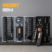 Resim 1 set 180-1 Manuel Hassas Tornavida Seti, Konteyner Modelleme Tasarımı, Açılı, Şık, Profesyonel Manyetik Tamir Kiti, Dizüstü Bilgisayarlar, Cep Telefonları, Kameralar, Tabletler, Ev Aletleri, Gözlükler, Oyun Konsolları vb. İçin Uygun, Erkekler İçin Alet Hediyesi 