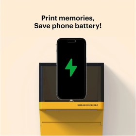 Resim Dock Era 4pass Mobil Fotoğraf Yazıcı 10X15 cm Bluetooth Bağlantılı, 10 Adet Fotoğraf, Retro Tasarım 