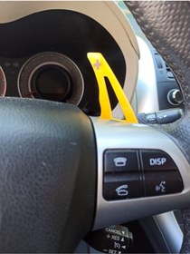 Resim Aksefuar Lazer Universal F1 Kulakçık Paddle Shift Sarı Ultra Parlak 