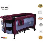 Resim Holmer Maxi Comfort Coolstyle Anne Yanı Oyun Parkı Beşik 