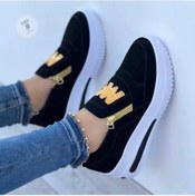 Resim Siyah Yeni Yüksek Kaliteli Kadın Tıknaz Ayakkabı Düz Renk Platform Ayakkabılar Kalın Alt Fermuar Vulkanize Ayakkabı Spor Ayakkabı Zapatos De Mujer Siyah 