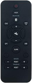Resim Allimity Philips Soundbar HTL1170BF7 HTL2101A/F7 HTL2111A/F7 HTL2160/F7 /F7996510059695 için Yedek Uzaktan Kumanda 