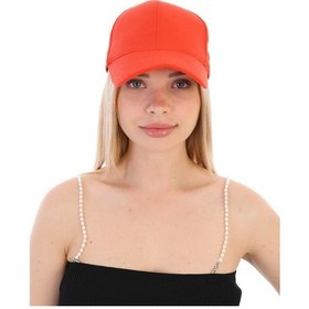 Resim Unisex Ayarlanabilir Turuncu Spor Basic Şapka Turuncu 
