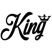 Resim King Taclı Yazı Sticker 10 X 6 Cm 