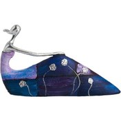 Resim Resin Sanat Figürü: Yoğun Renkli El Boyama Kadın Heykeli, Oturma Odası, Ofis Dekoru, Modern Minimalist Stile Uygun 