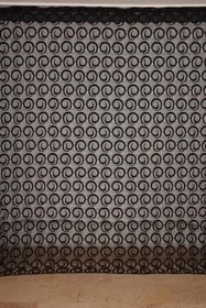 Resim VAKKO MODEL SİYAH RENK İP PERDE HAZIR DÜĞMELERİ DİKİLMİŞ İP PERDE 300 * 270 cm 