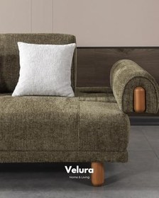 Resim Salda Üçlü Kanepe & 3'lü Koltuk - Yeşil 