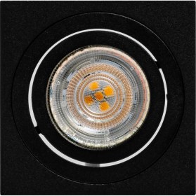 Resim Ledvance LED 2700K IP20 GU10 Duy Sıva Üstü Kare Siyah Spot 