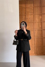 Resim Yeni Blazer Ceket Siyah - 36 