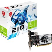 Resim Msı N210-1GD3/LP 64BIT 1gb Ddr3 VGA DVI HDMI 64B 