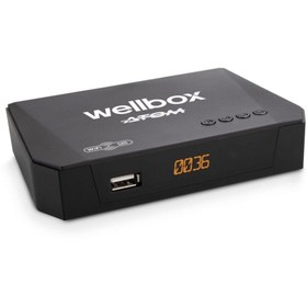 Resim wellbox Atom Iptv Uydu Alıcısı, Dahili Wi-fi Anten+1 Yıl Ip Tv Hediye+1 Yıl Cccam Hediye 