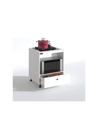 Resim Kenzlife ocak dolabı piraye byz 85*70*60 XLARGE çekmeceli hazır m 