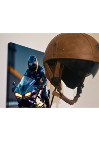 Resim Özel Fotoğraflı Kask Askısı, Motorcu Kask Askısı, Personalv24 