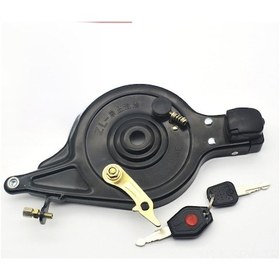 Resim Maiyame Elektrikli Bisikletler İçin 90/100 Tipi Kilitleme Fonksiyonlu Arka Fren Bloku - Siyah 100 Numara Kilitleli Genişletilebilir Fren Seti 