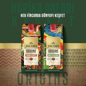 Resim Jacobs Origins Brazil & Colombia Filtre Kahve 200 gr 