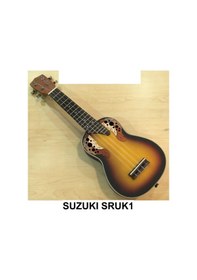 Resim Suzuki Sruk-1E Sb Elektro Soprano Boy Ukulele Seti 