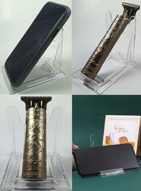 Resim Pleksi Ürün Teşhir Ayağı Sürgülü Stand 105x90x65mm Çerçeve Tabak Telefon Tıraş Makinesi Şövale (15 ADET) 