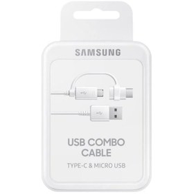 Resim Usb Combo Type-c & Micro Usb Kablo Ep-dg930dwegww ( Türkiye Garantili) 