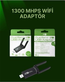 Resim Depomıx Usb 3.0 Wireless Adaptör 2.4ghz & 5ghz Destekli 