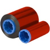 Resim 110 Mm X 300 Mt Kırmızı Renkli Wax Ribon ( 10 Adet ) 