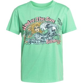 Resim Billabong Chopy Waters Kadın Yeşil Tişört 
