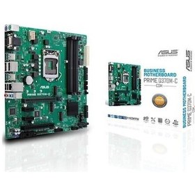 Resim Asus Prime Q370m-c/csm Intel Q370 Ddr4 2666 Mhz Lga1151 Matx Anakart 