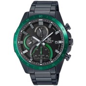 Resim Casio Efr-571dc-1avudf Quartz Çelik Siyah 10 Atm 47 Mm Erkek Kol Saati Gri 