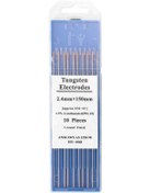 Resim Yuntech01 Altın Uçlu Lantanlı Tungsten Elektrot 2.4x150mm - Argon Kaynak Makinesi İçin Dayanıklı Welding Rods 10 Adet 