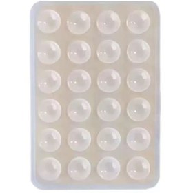 Resim HTstore Kare Öpücüklü Silikon Tutucu-Şeffaf 