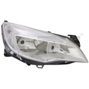 Resim Depo Far Astra J 2010-2012 ( Gündüz Farlı Krom ) Sol (Oem No:1216181) 