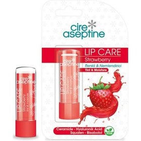 Resim Cire Aseptine Strawberry Tinted Dudak Bakım Kremi 4.5 G 