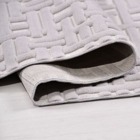 Resim Dekhera Zest Modern Kesme Halı ZS06 Gri - 120X180 