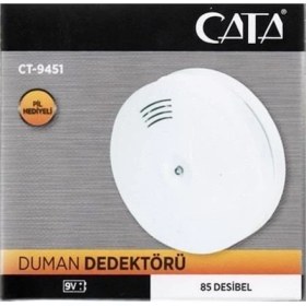 Resim Cata CT-9451 Duman Dedektörü Pilli 