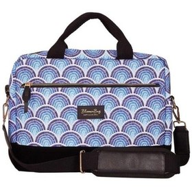 Resim Bloominbag Calm Waves 13-14 İnç Laptop / Macbook Çantası Mavi 