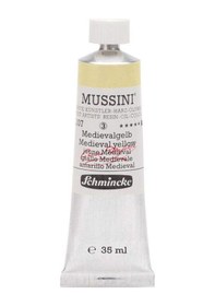 Resim Mussini 35Ml Yağlı Boya Seri:3 No:207 Medieval Yellow 