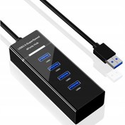 Resim Platoon PL-5717 4 Port Usb 3.0 Çoklayıcı Hub Anahtarlı Işıklı 