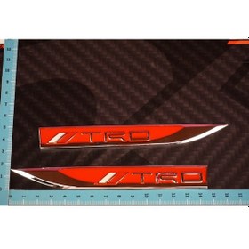 Resim Toyota Trd Logo Çamurluk Yanı Krom Metal Bıçak Logo (548286960) 