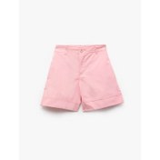 Resim Koton Pamuklu Cep Detaylı Düğmeli Kız Çocuk Basic Şort 5SKG40025AW (5SKG40025AW) 