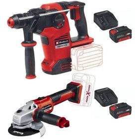 Resim Einhell Herocco 36/28 Kırıcı Delici + Axxio 125 MM Taşlama + 2x4.0ah. 