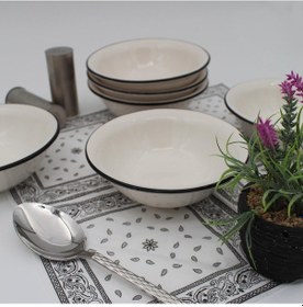 Resim Anka 14 Cm Seramik Çorba Kasesi 6 Adet 