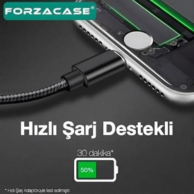 Resim 60W 3A Type-C to Type-C Çevirici Şarj ve Data Kablosu 20cm - FC892 